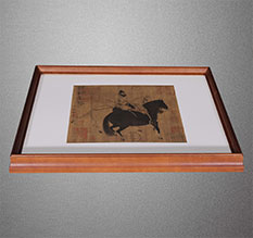 兴城书画装裱配框服务案例